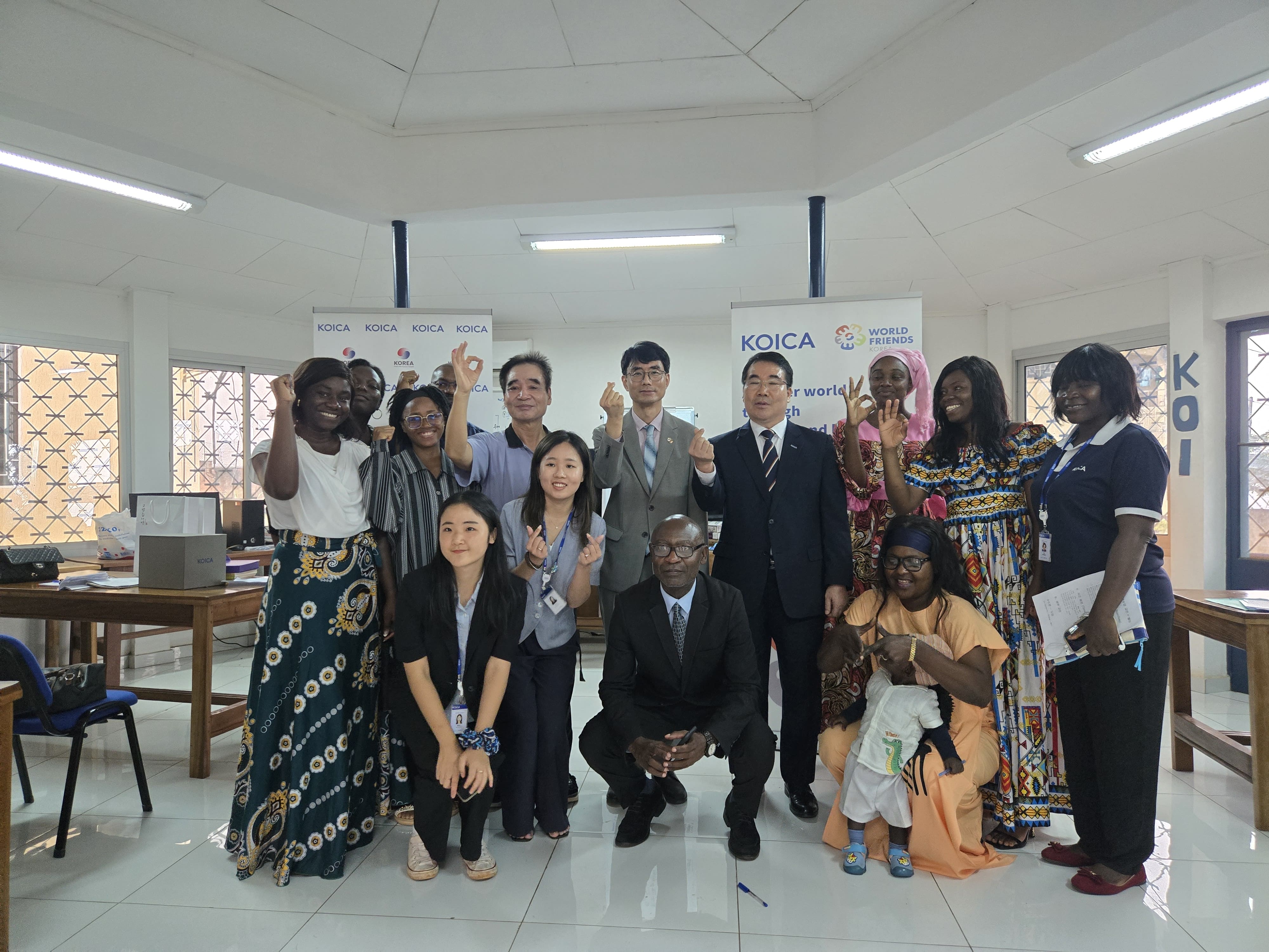 야운데대학 코리아센터 방문